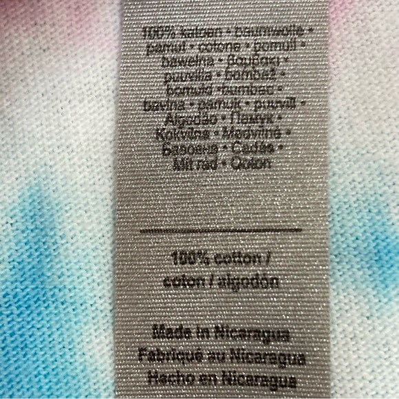 Handcrafted Size Youth Medium Tie-Dye Short Sleeve Tee - Picture 5 of 6